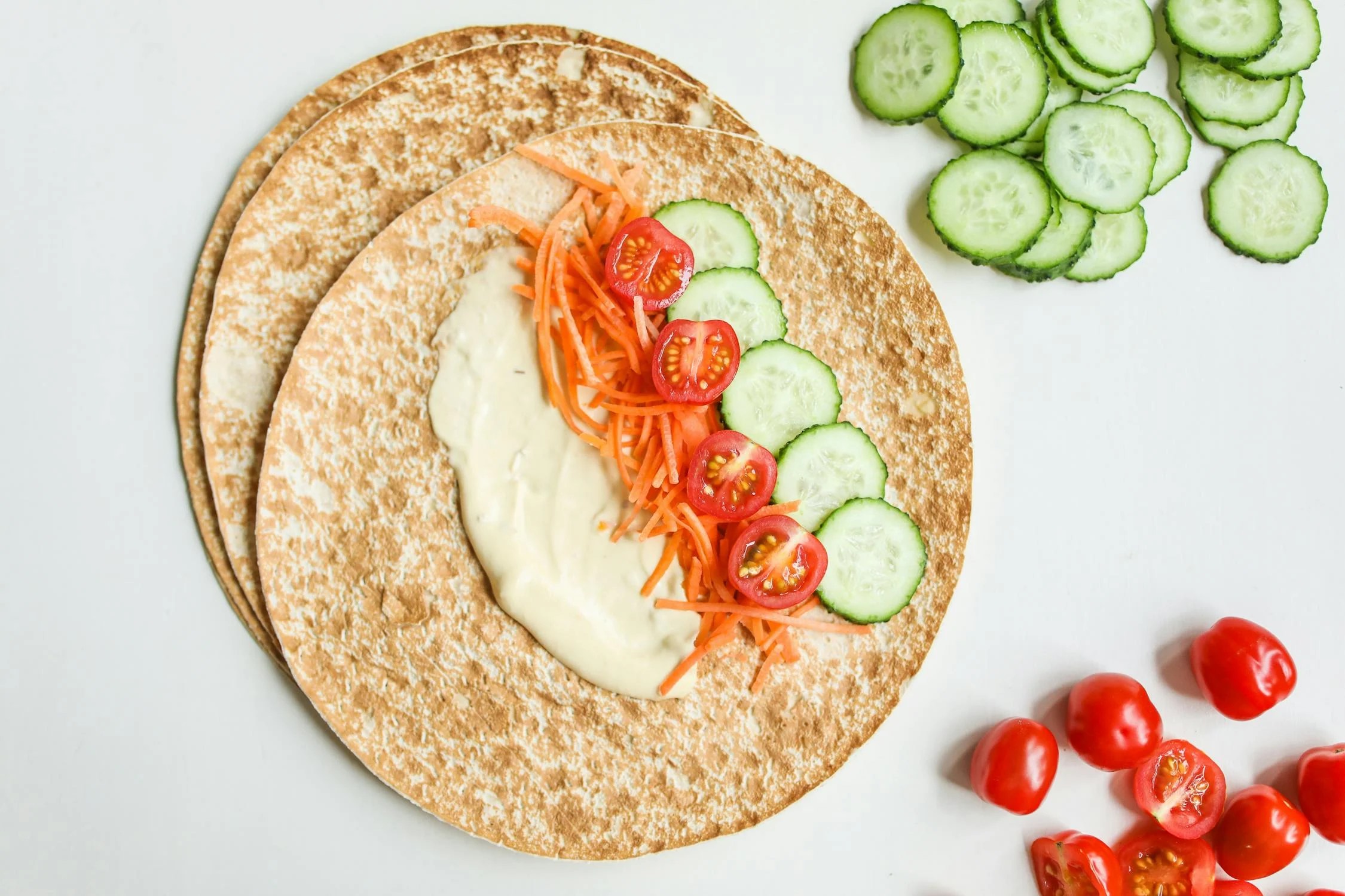 Protein-Packed Veggie Wrap Recipe