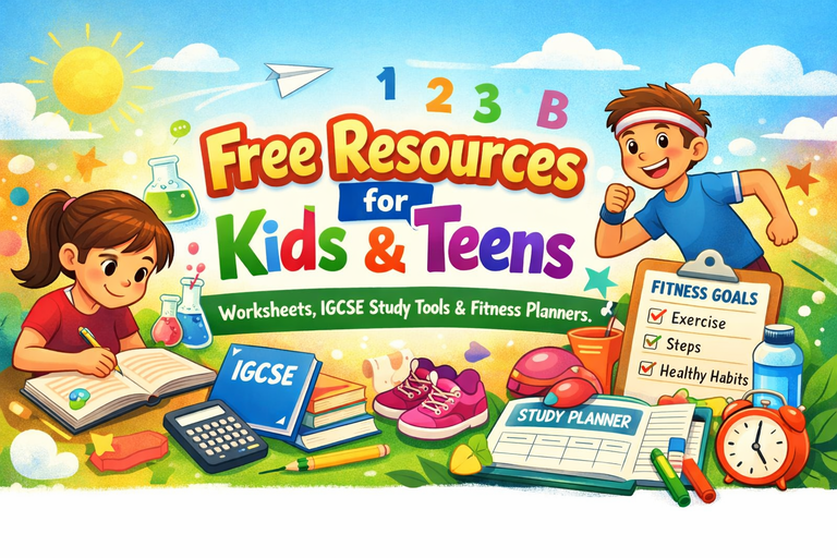 Free Resources for Kids, Teens & Parents